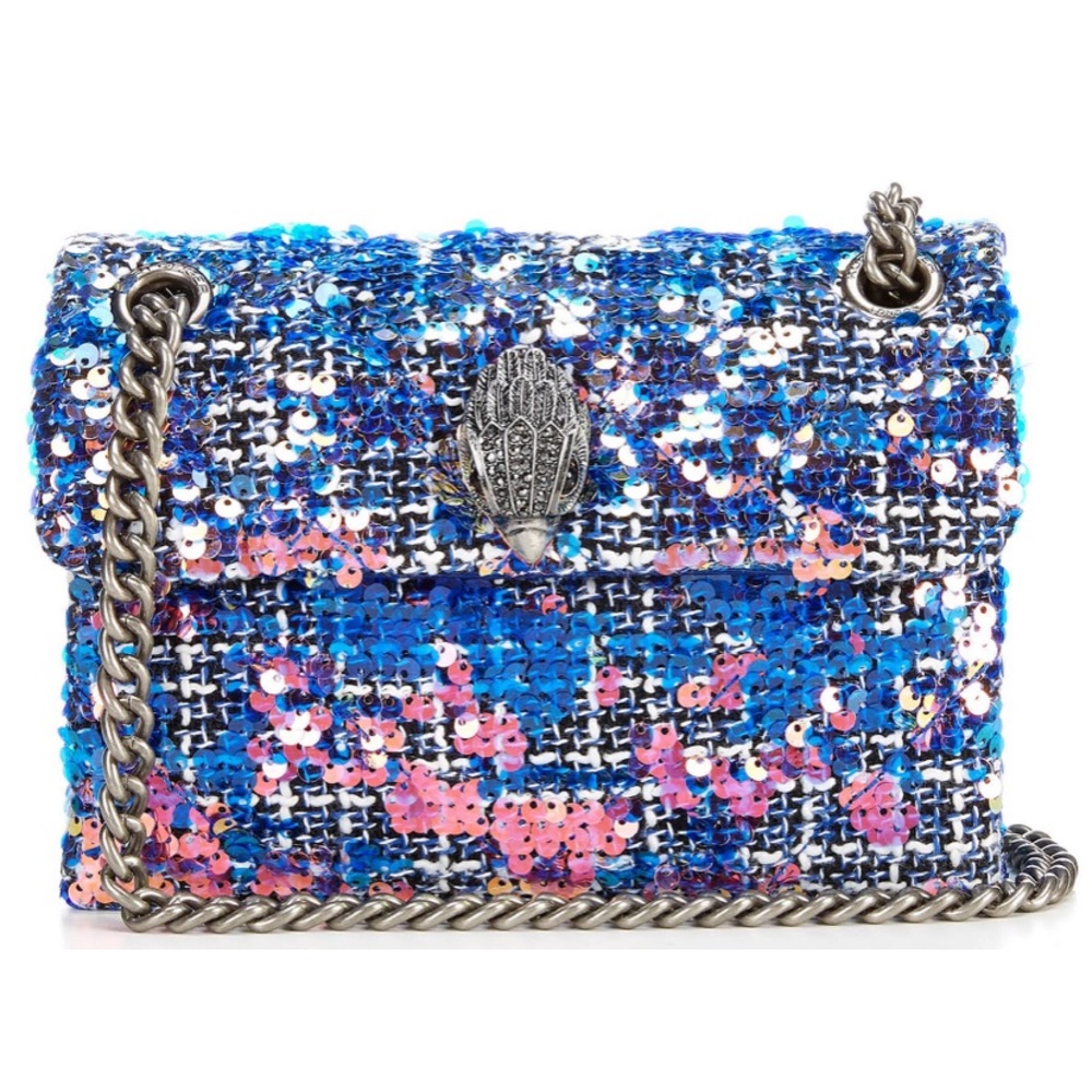 NWOT Kurt Geiger Mini Kensington Tweed Bag